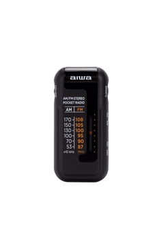 Aiwa RM-10BK radio portátil, Negro