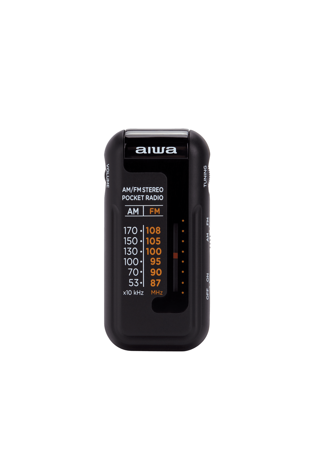 Aiwa RM-10BK radio portátil, Negro