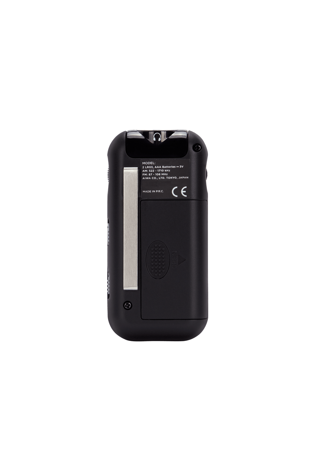 Aiwa RM-10BK radio portátil, Negro