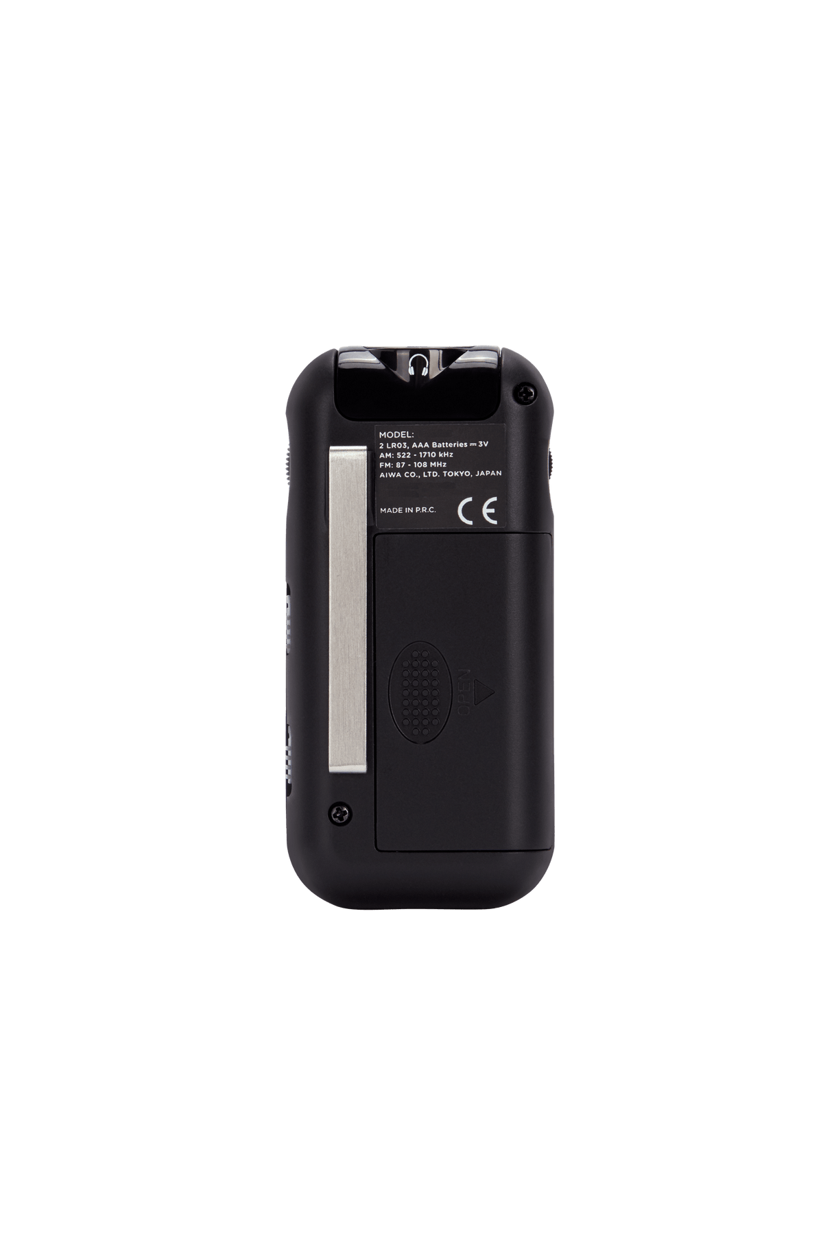 Aiwa RM-10BK radio portátil, Negro