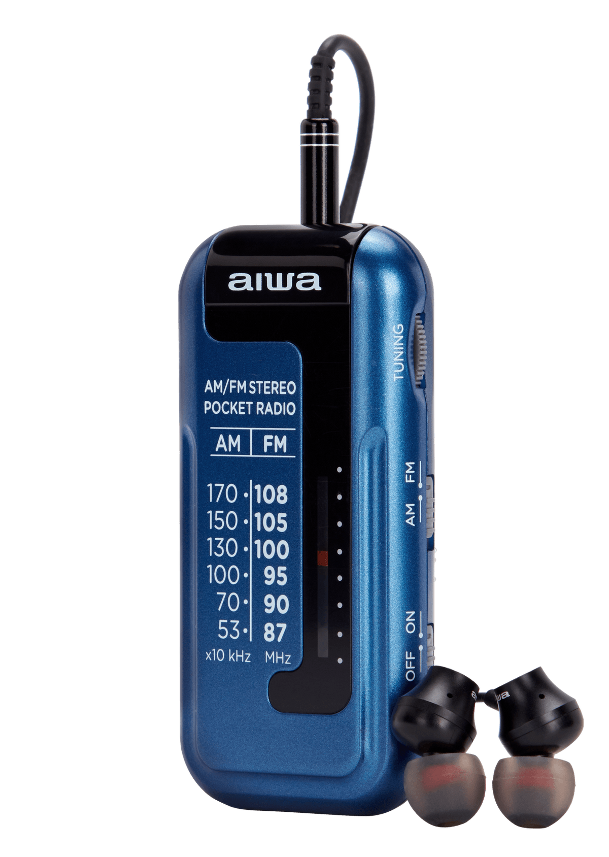 Aiwa RM-10BL radio portátil