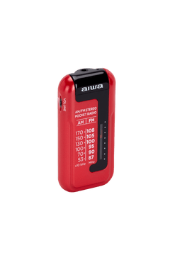 Aiwa RM-10RD radio portátil, Rojo