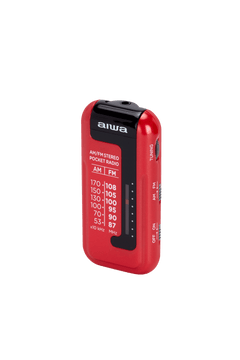 Aiwa RM-10RD radio portátil, Rojo