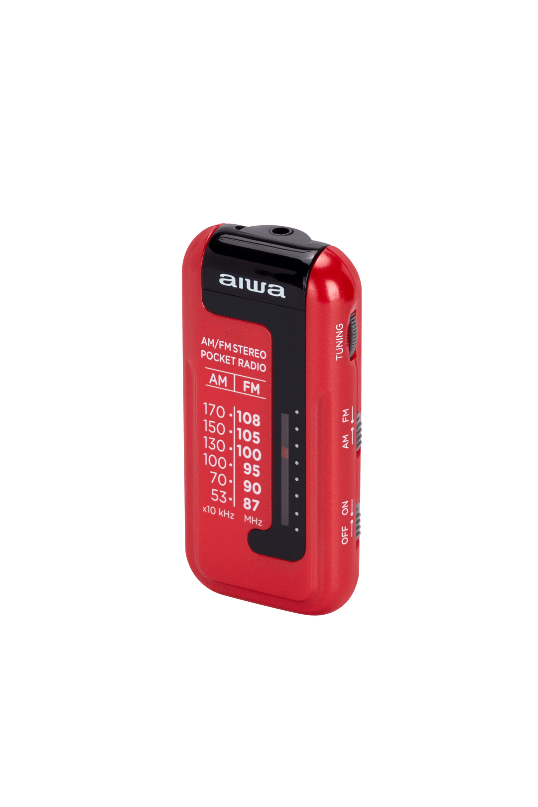Aiwa RM-10RD radio portátil, Rojo