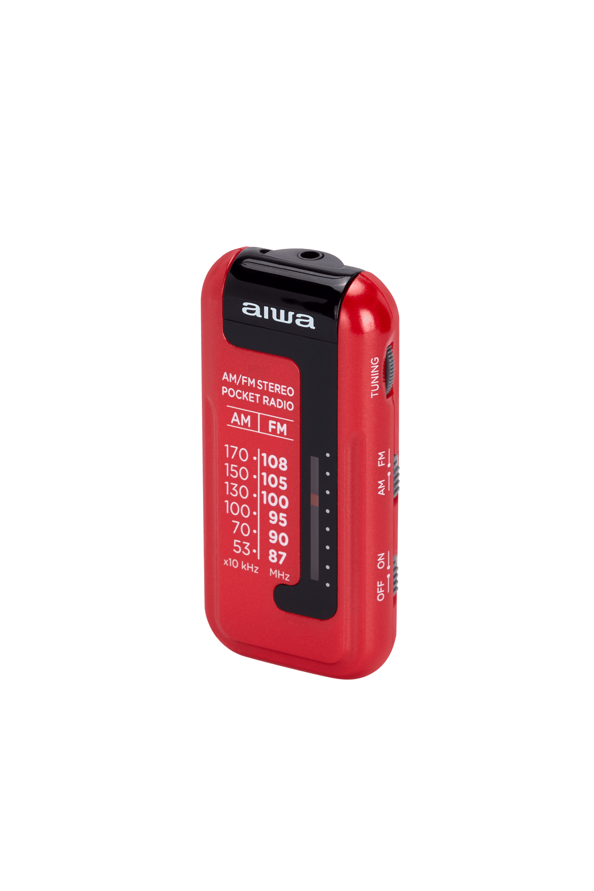 Aiwa RM-10RD radio portátil, Rojo