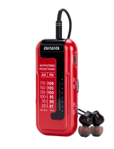 Aiwa RM-10RD radio portátil, Rojo