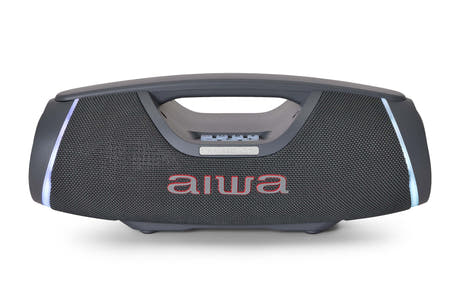 AIWA SPB-680 – Altavoz Party Bluetooth portátil de 20W con iluminación RGB, gris