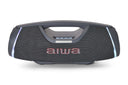 AIWA SPB-680 – Altavoz Party Bluetooth portátil de 20W con iluminación RGB, gris