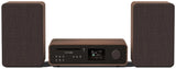 Pure Classic Stereo Hi-Fi System – DAB+, CD, Bluetooth, 100W, Valnød