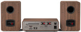 Pure Classic Stereo Hi-Fi System – DAB+, CD, Bluetooth, 100W, Valnød