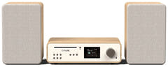 Pure Classic Sistema estéreo Hi-Fi – DAB+, CD, Bluetooth, 100W, roble