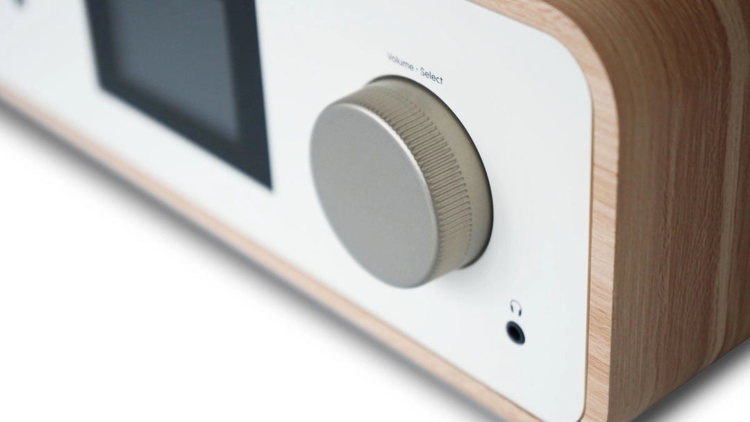 Pure Classic Sistema estéreo Hi-Fi – DAB+, CD, Bluetooth, 100W, roble