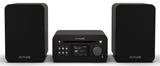 Pure Classic Stereo Mini Hi-Fi System – DAB+, CD, Bluetooth, 40W, Sort