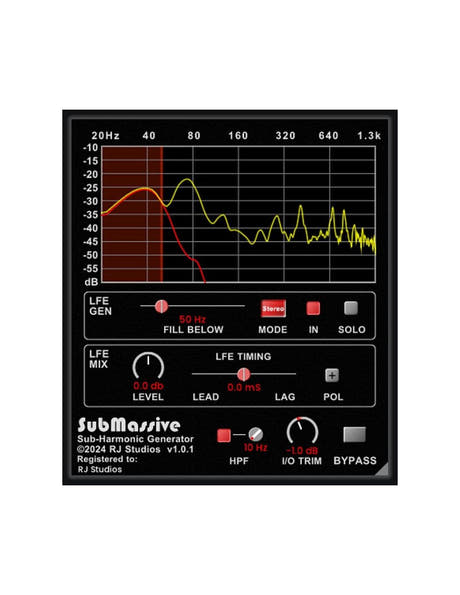 SubMassive generador de subarmónicos plugin