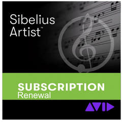 Suscripción de Sibelius Artist RENOVACIÓN