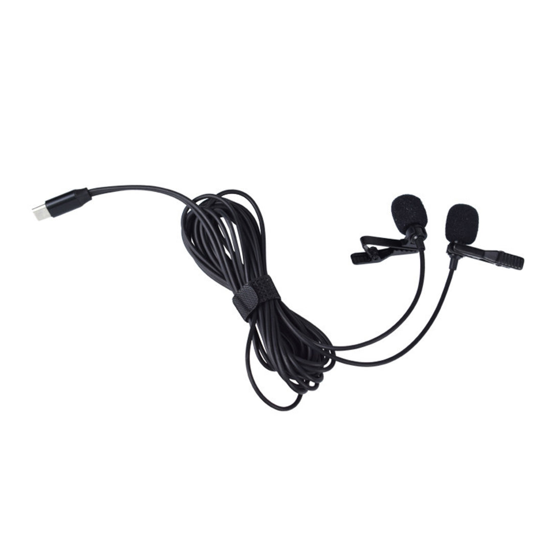Renton Micrófono de Solapa Dual (USB-C)