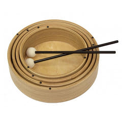 Batería de madera para niños (Multicolor)