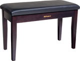 Roland RPB-D100RW double piano bench, rosewood