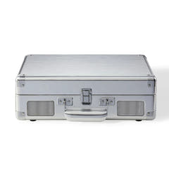 Crosley Cruiser Plus Tocadiscos Bluetooth bidireccional (Plata)