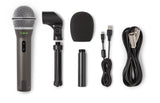 Samson Q2U USB/XLR Micrófono (Gris)