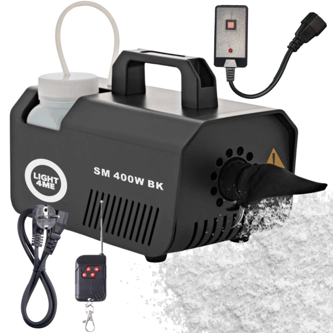 Light4Me SM 400W BK Sne Maskine