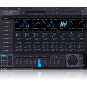 Sintetizador estéreo y binaural SkyDust
