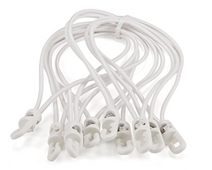 Spannfix elásticos,10 uds. (Blanco)