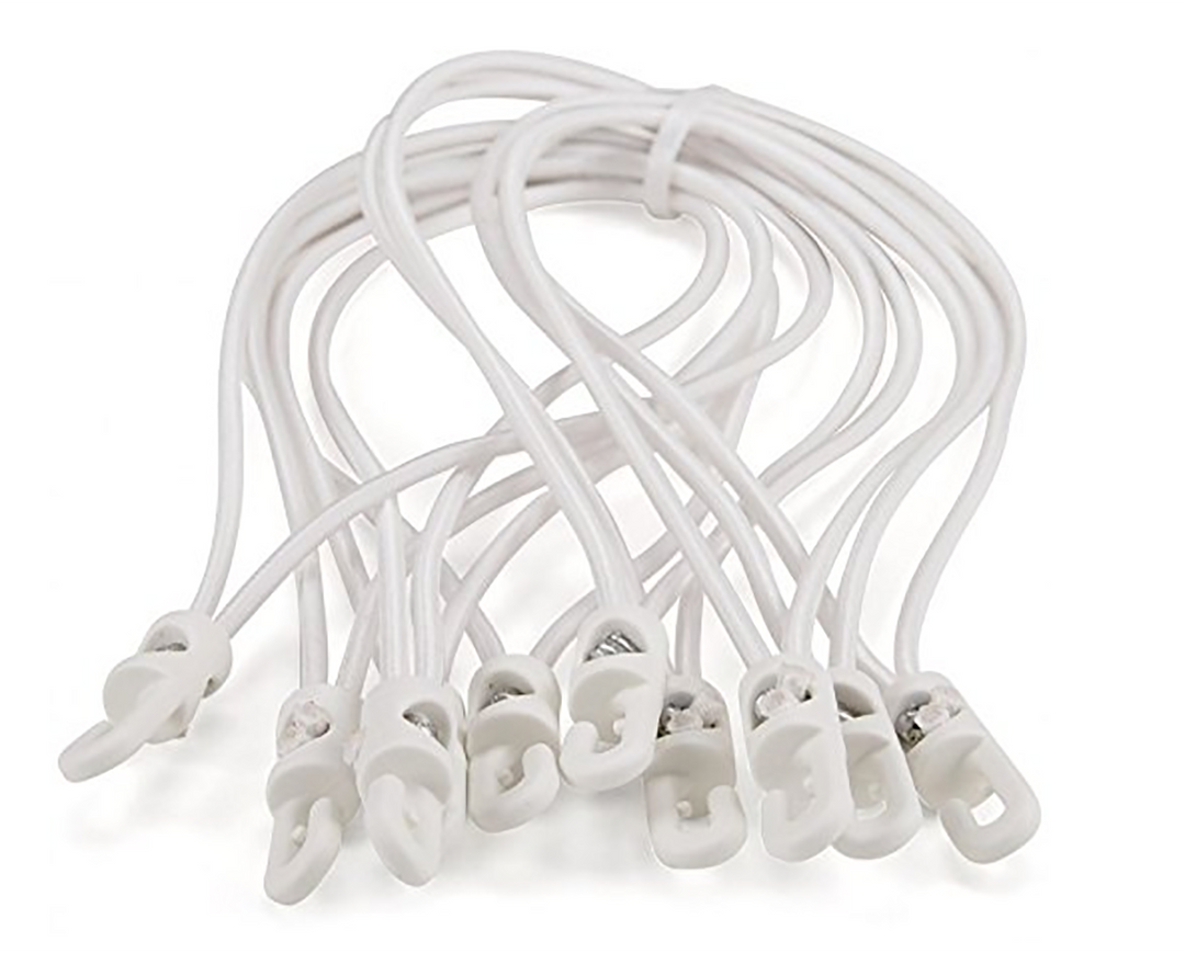 Spannfix elásticos,10 uds. (Blanco)