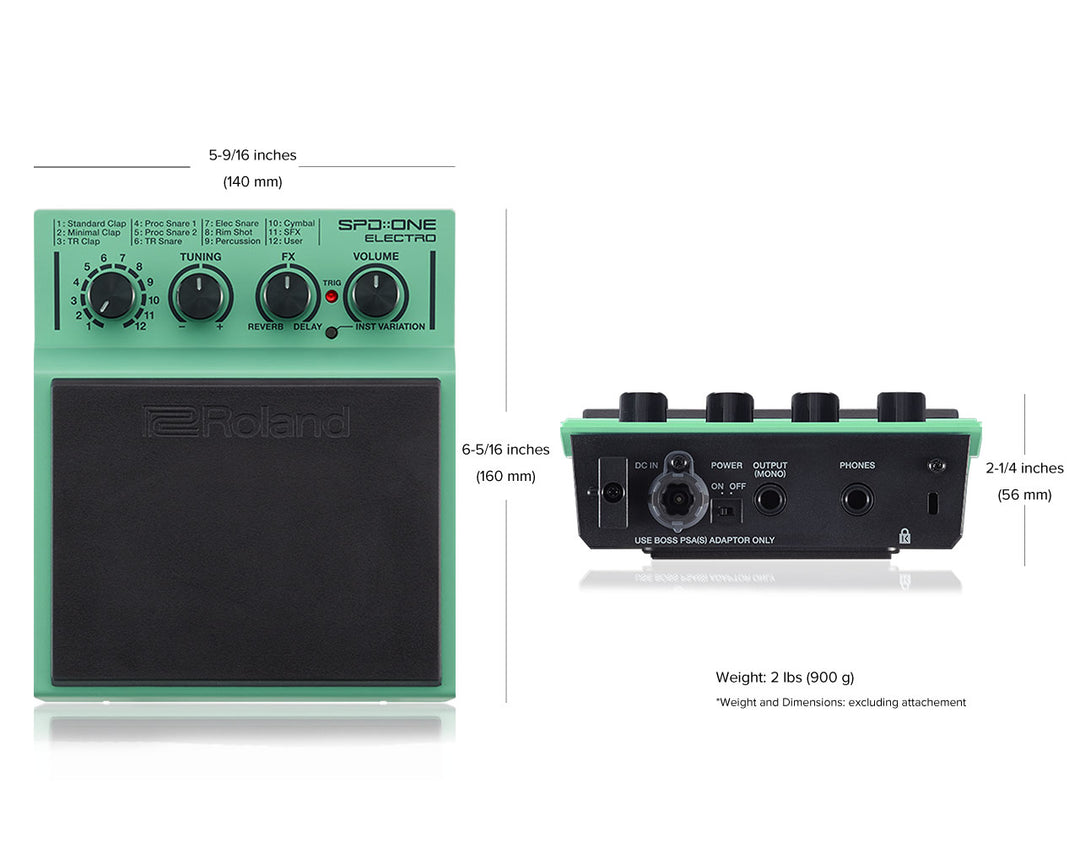 Roland SPD-1E ONE ELECTRO Pad de Batería