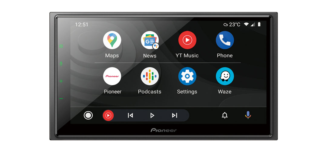 Pioneer SPH-EVO64DAB 2-DIN Bilstereo con CarPlay Inalámbrico, Radio DAB y Bluetooth