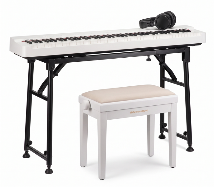 Yamaha P-225WH Startpack (Blanco)