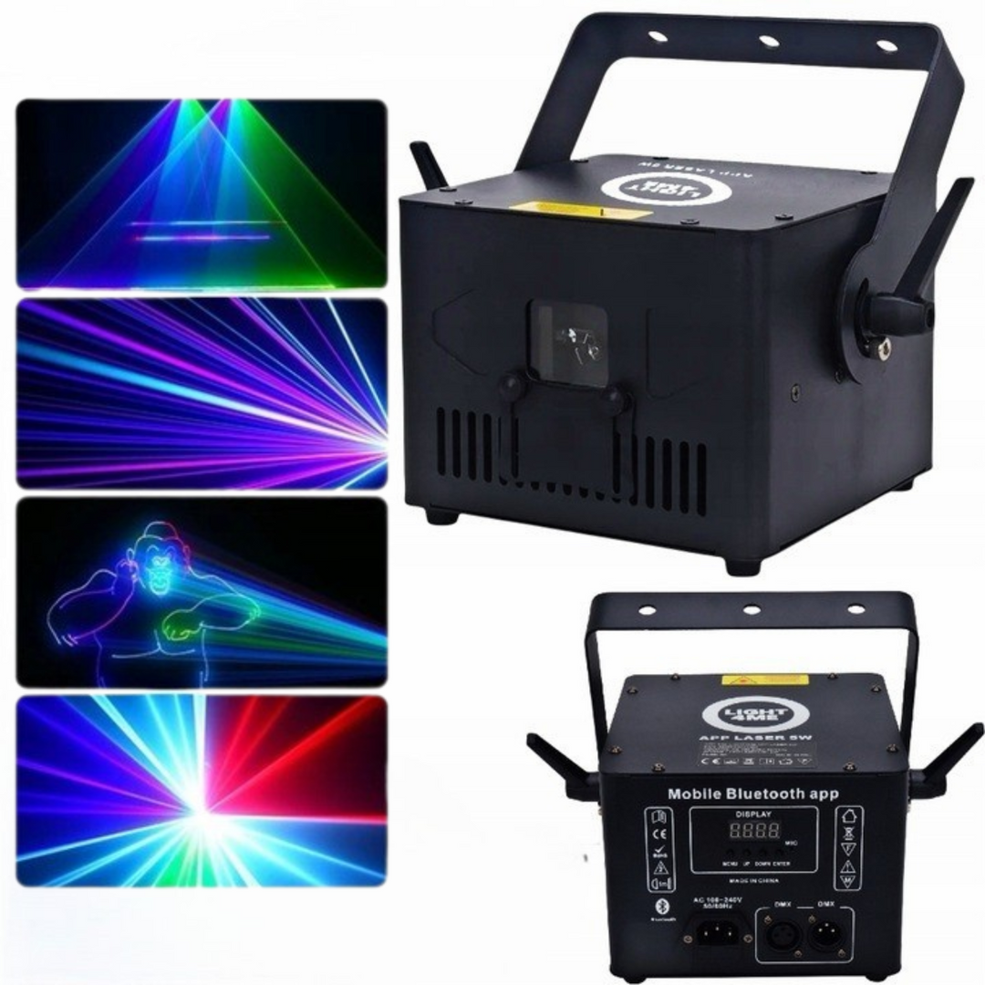 Light4Me 5 W laser con RGB y control mediante app
