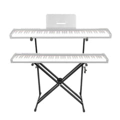 Soporte de teclado, doble