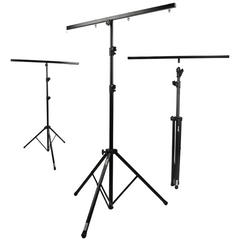 Soporte de luces con brazo 120-265 cm (10 kg)