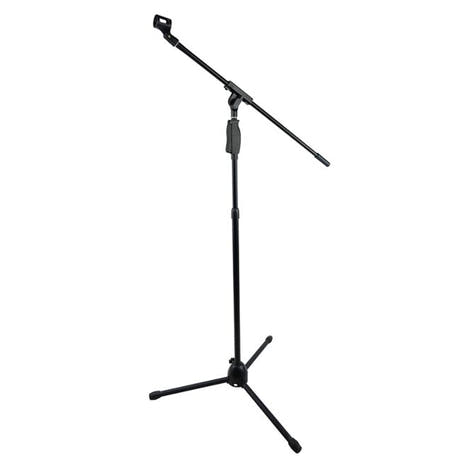 Soporte de micrófonos con brazo boom – ajustable 139–200 cm
