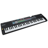 SUPRIMO 6109L Keyboard med Lysende Tangenter, Mikrofon og Nodestativ