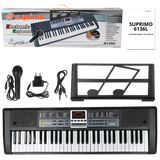 SUPRIMO 6136L keyboard med mikrofon