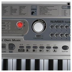 SUPRIMO 824 USB Teclados con micrófonos, reproductor MP3 y atril