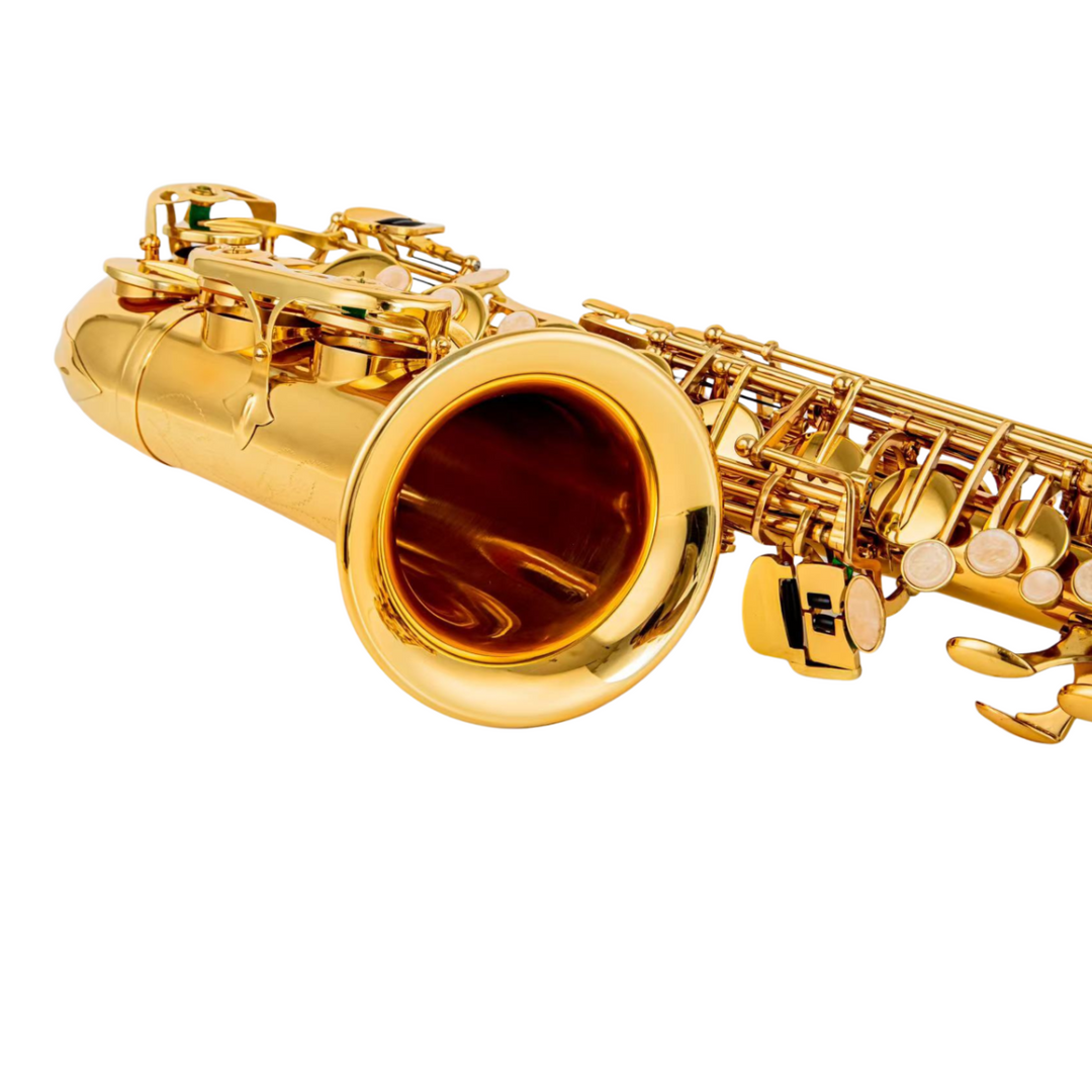 Suprimo Alto Saxo saxofón alto en E♭ – conjunto con estuche y accesorios