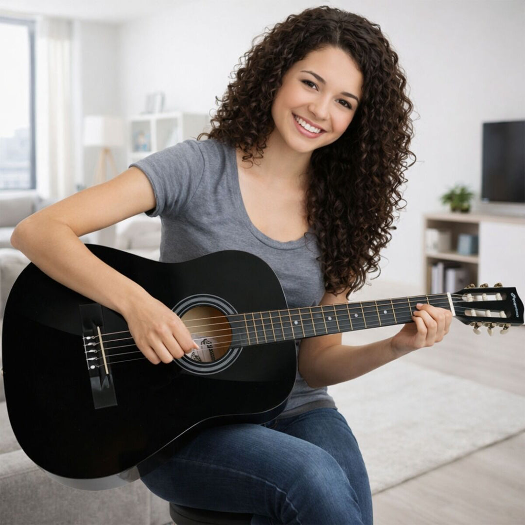 Suprimo CGS3 BK Guitarra clásica 4/4 – Set de iniciación negro