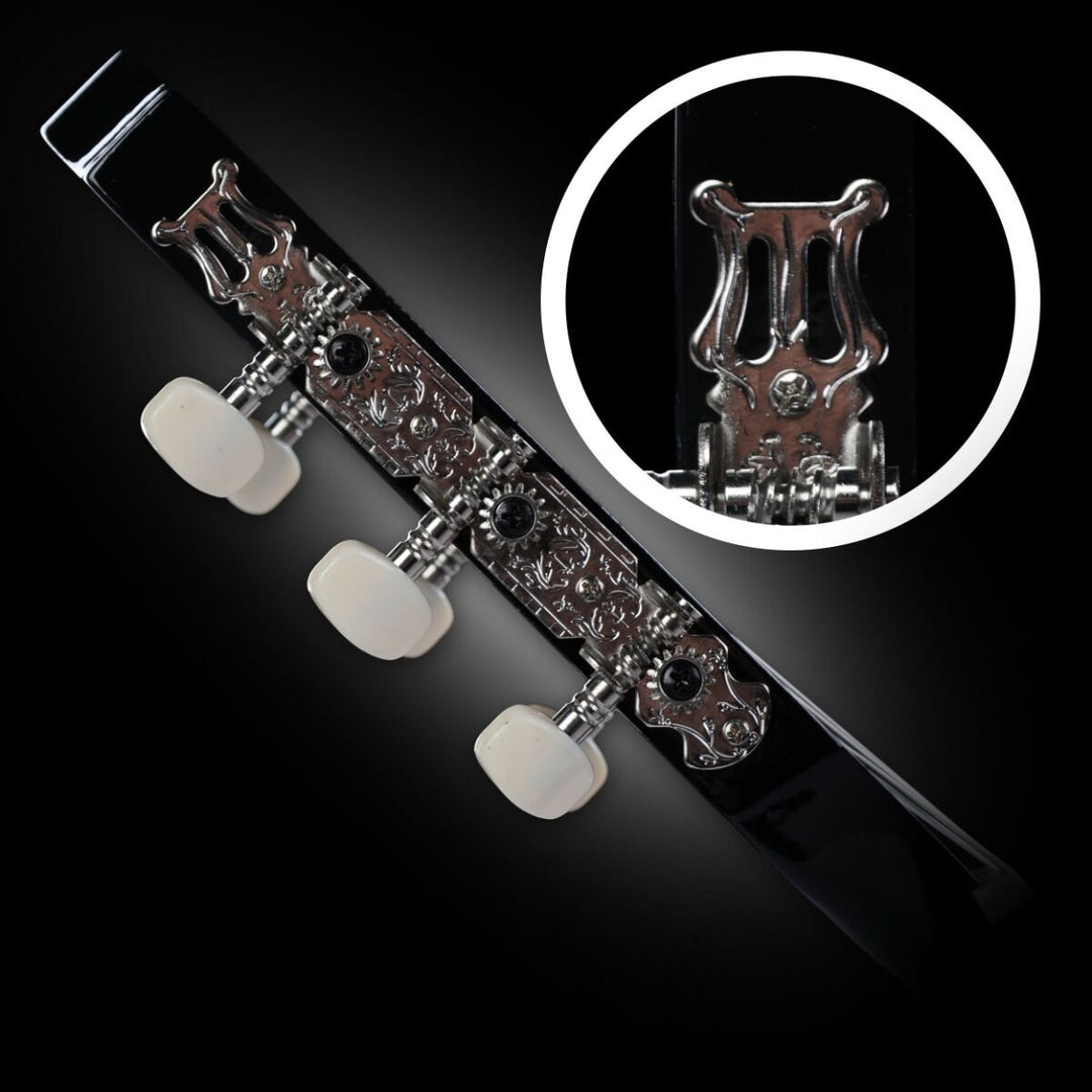 Suprimo CGS3 BK Guitarra clásica 4/4 – Set de iniciación negro