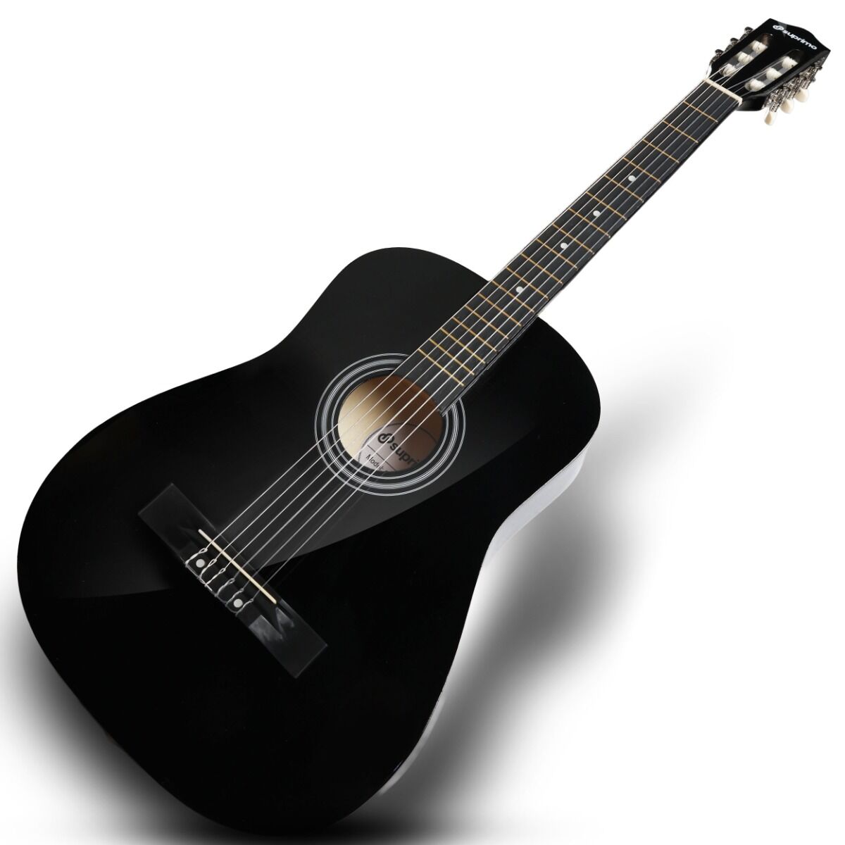 Suprimo CGS1 BK Klassisk Guitar 4/4 – Sort