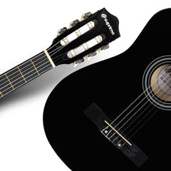 Suprimo CGS1 BK Guitarras clásica 4/4 – negra
