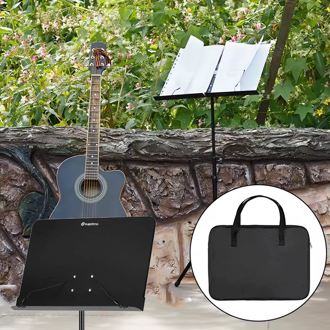 Soporte de notas con bolsa