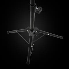 D4 Atril para partituras ajustable 82-146 cm, Negro