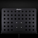 D4 Atril para partituras ajustable 82-146 cm, Negro