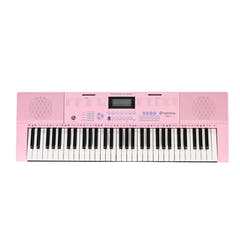 Teclados SUPRIMO, 61 teclas, rosa