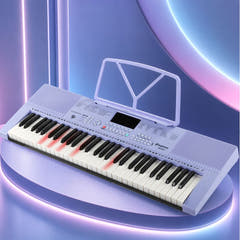 SUPRIMO Teclados 61 teclas, morado