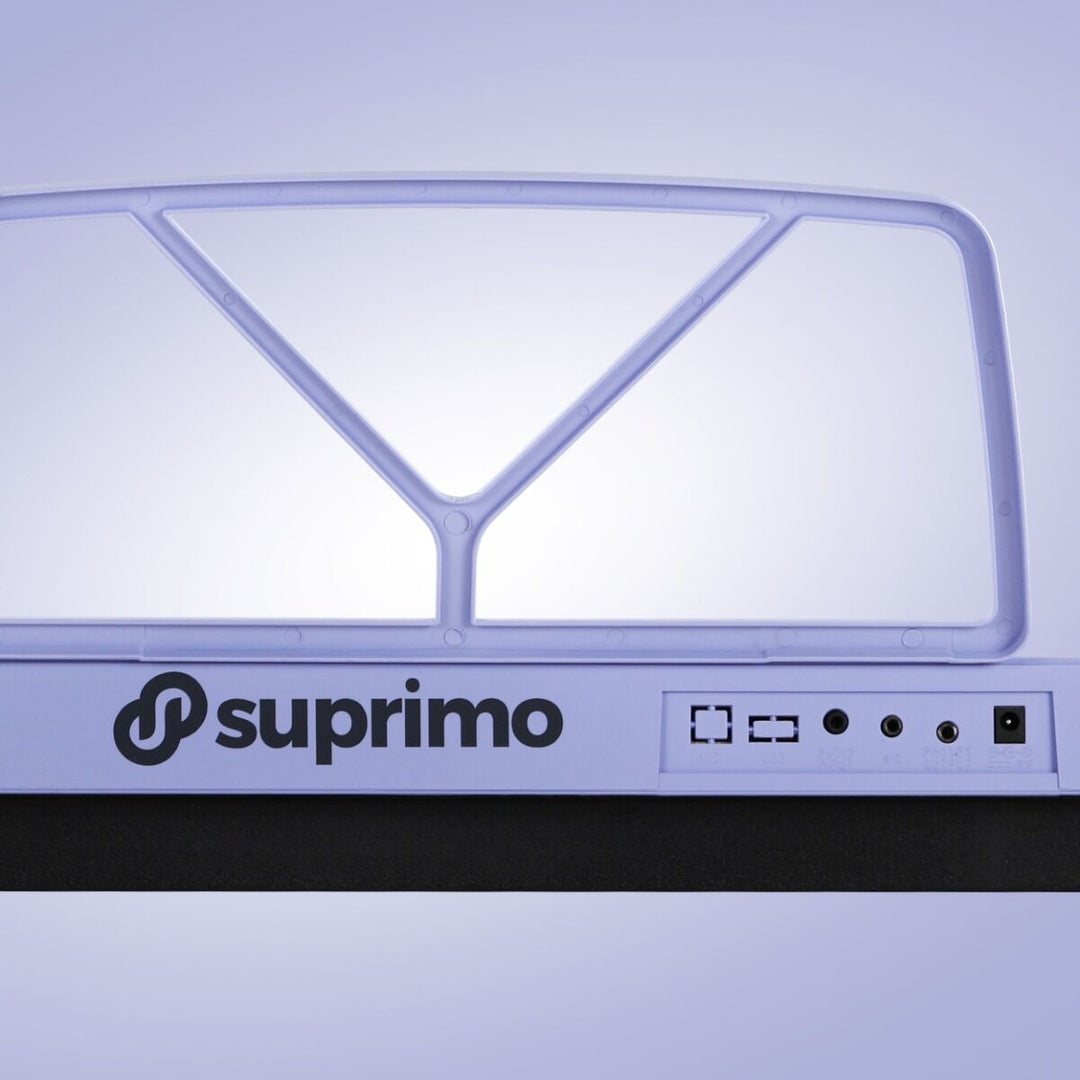 SUPRIMO Teclados 61 teclas, morado