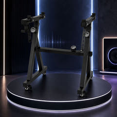 Soporte de teclado con ruedas